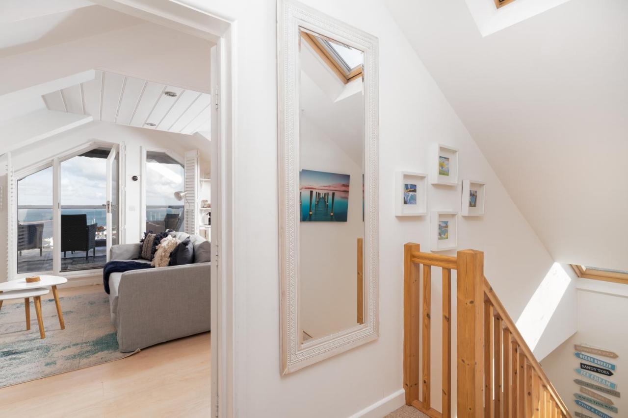 Stunning Views Over Mounts Bay With Balcony Penzance Exteriör bild